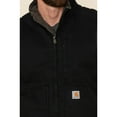 thumbnail image 4 of Carhartt Men's Washed Duck Sherpa-Lined Mockneck Vest, 4 of 5