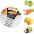 thumbnail image 5 of 2PCS stainless steel onion rack slicer, potato cheese rack slicer, 5 of 5