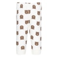 thumbnail image 3 of Hudson Baby Boy Cotton Pants and Leggings, Happy Camper Bear, 12-18 Months, 3 of 6