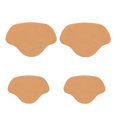 thumbnail image 4 of kurtrusly Semelles Ajustables pour Talons Hauts, Réparation de Talons Personnalisable, Jaune 1Set, 4 of 6
