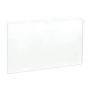 Uxcell Clear Acrylic Sign Holder Document Paper Horizontal Wall Mount Frame 8.3x11.7inch for Home, Office, Pack of 3
