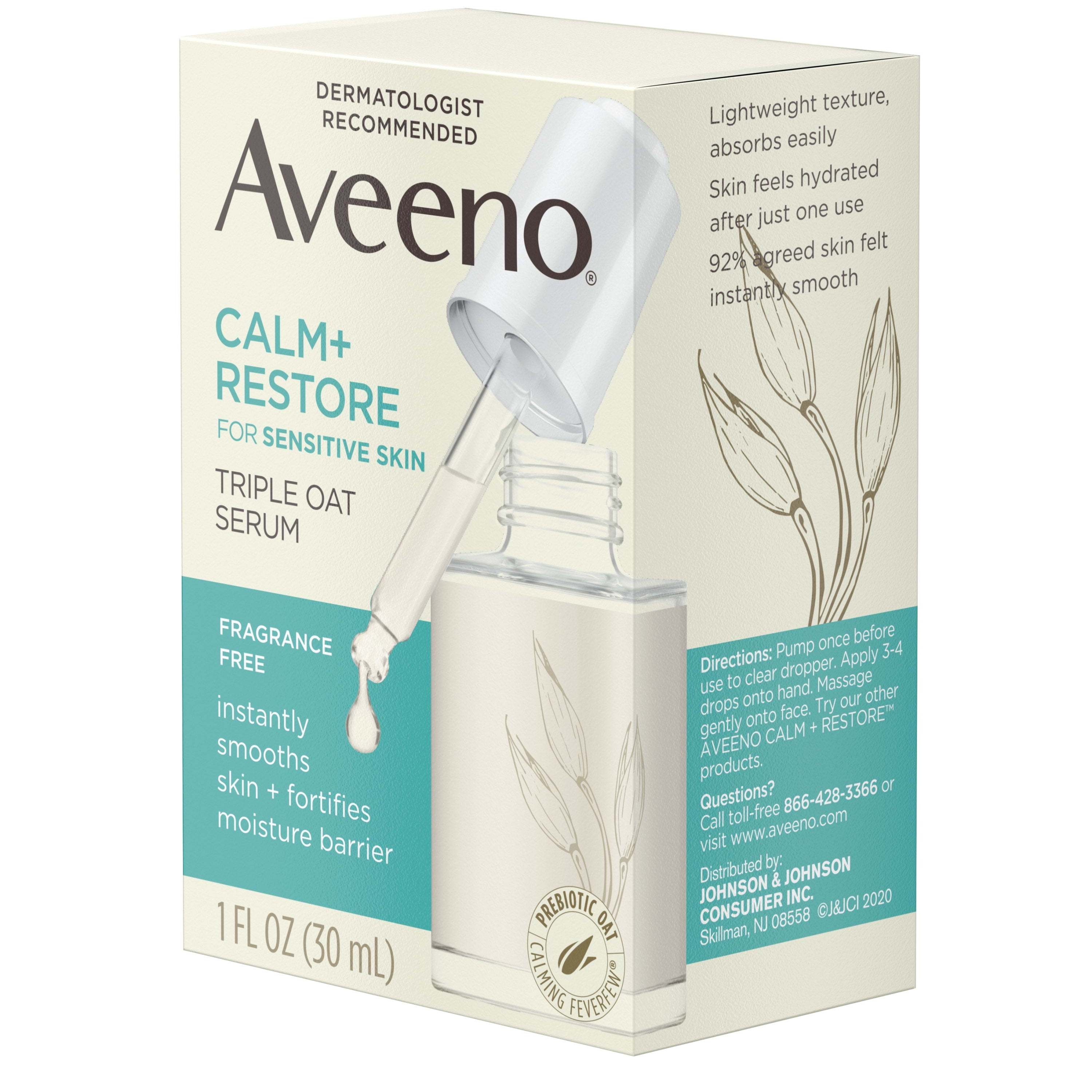 aveeno calm restore serum