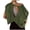 Army Green#50, variant on Short Sleeve Tops for Women Open Back Y2K Slouchy Cropped Tees Backless Athletic Running Gym Shirts 2026 Black,S