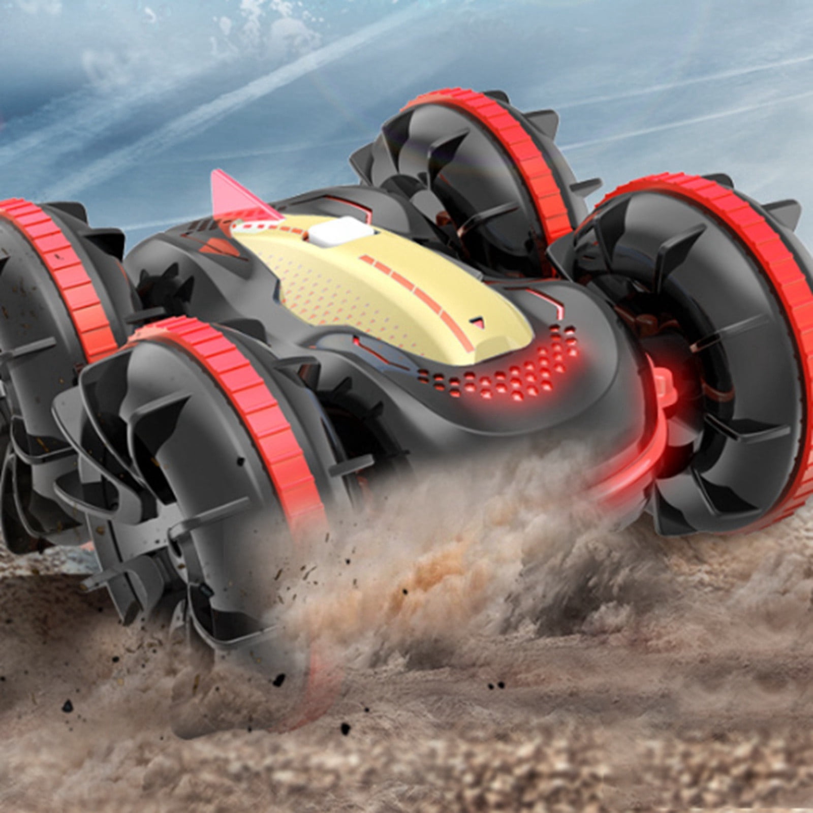 Adult Remote Control Car 100 Mph Low Car M9nster Trucks Border Remote Control Vehicle Stunt Vehicle Light Double Vehicle Large Tumbling Off Road Vehicle Toy Car