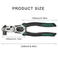 thumbnail image 5 of EXCIXING Multitool Fence Pliers 9inch Fence Tool Fencing Pliers With Hammer Fence Cutter Nail Puller Pliers Wire Cutting Pliers, 5 of 8