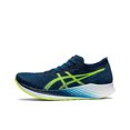thumbnail image 3 of Zapatillas de running de corte bajo con placa de carbono y tejido de malla Asics Metaracer 1.0 Racing para hombre, color gris y azul, 3 of 5