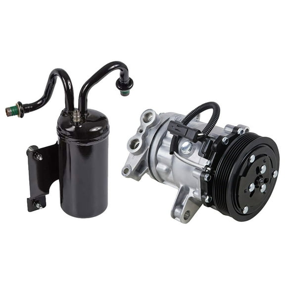 For Dodge Ram 1500 2003 AC Compressor w/ A/C Drier - BuyAutoParts