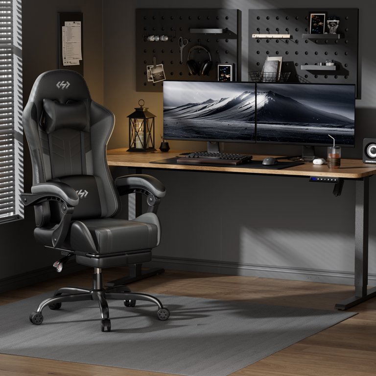 HLDIRECT Ergonomic High Back Gaming Chair With Massage photo 7