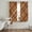 Brown, Amber, Tan, variant on Brown Checked Sheer Curtains 63 Inch Length 2 Panels Set, Farmhouse Tan Brown Buffalo Plaid Voile Window Treatment Rod Pocket Curtains Sheers Drapes for Bedroom/Living Room/Kitchen 52x"63"x2