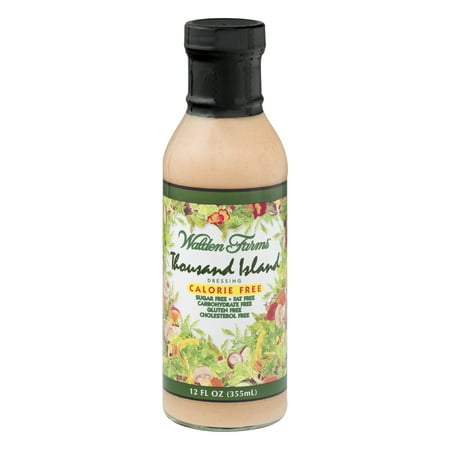 Walden Farms Calorie Free - (2 Pack) Walden Farms Sugar Free Thousand Island Dressing, 12 Fl Oz