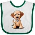 thumbnail image 3 of Inktastic Kiniart Mini Goldendoodle Boys or Girls Baby Bib, 3 of 4