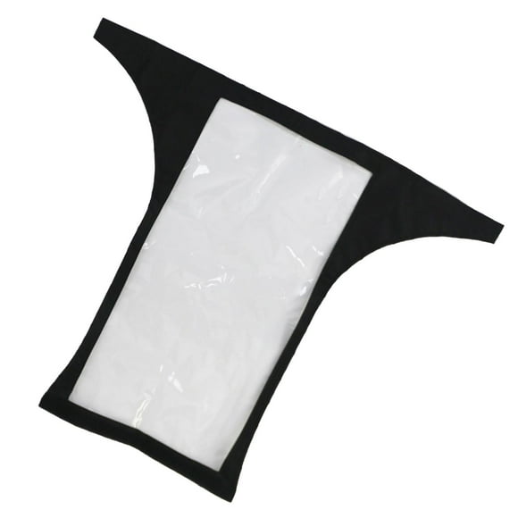 Cubierta del panel de control de scooter de movilidad a prueba de lluvia a prueba de polvo plegable portátil negro Yuyangstore Cubierta del panel de control