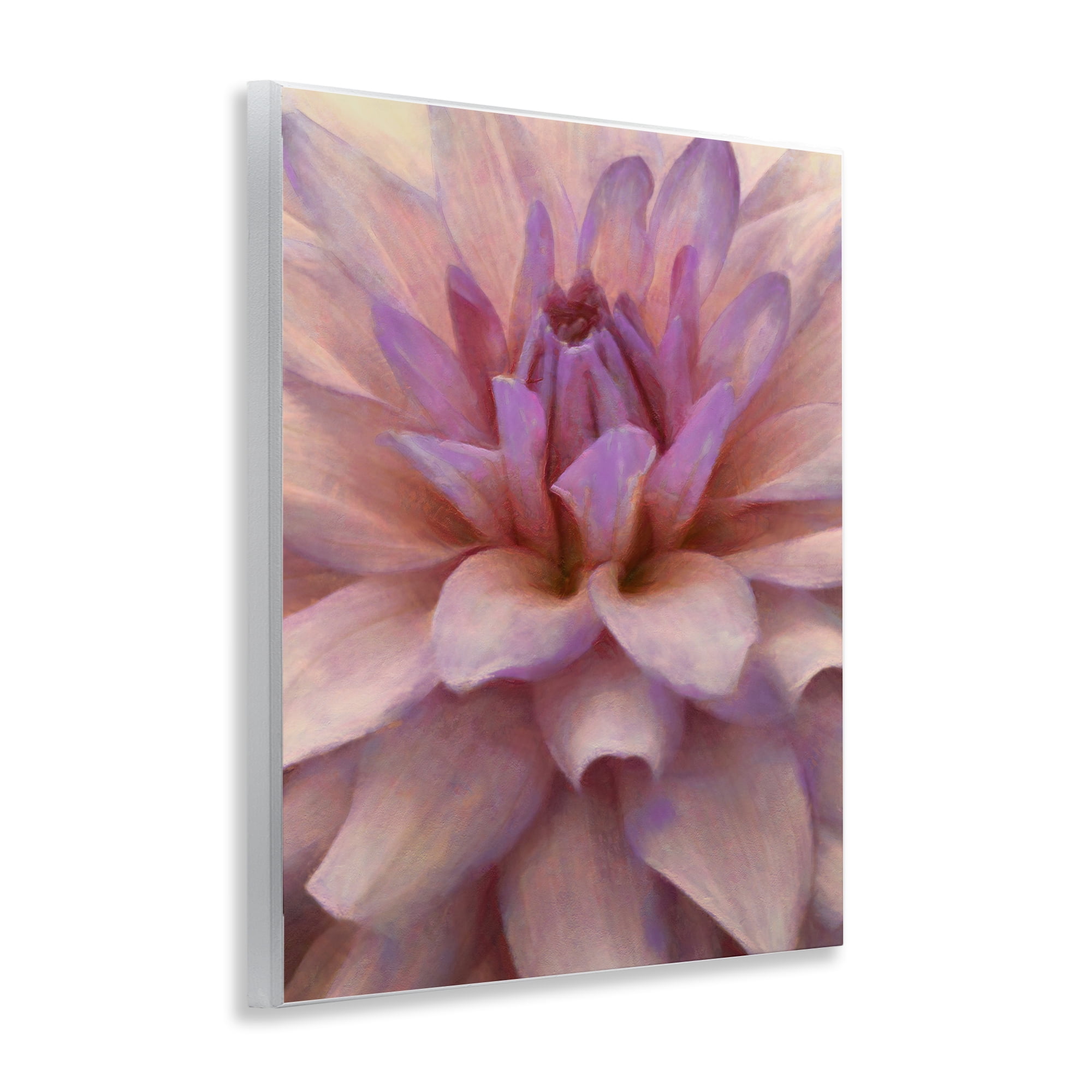 Stupell Industries Purple Dahlia Petals Botanical & Floral Painting Unframed Art Print Wall Art, 11 x 14