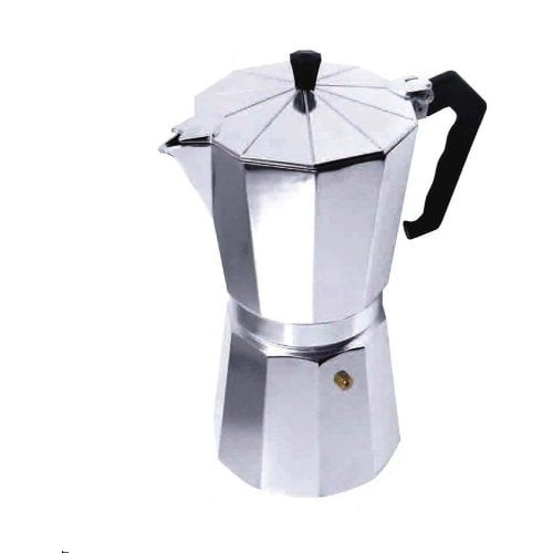 Bene Casa 9 cup aluminum espresso maker, stove top espresso maker