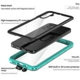 thumbnail image 2 of Tarise Waterproof Cover Case for Samsung Galaxy A14 5G, Built-in Screen Protector Dustproof Snowproof Hand Strap 360 Degree Full Protection TPU PC Hybrid Clear Outdoor Case for Samsung A14 5G, Blue, 2 of 12