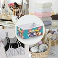 thumbnail image 4 of Cabinet Storage Basket 11.02x11.02x11.02 Inches Storage Box Foldable, Storable and Easy to Assemble ，Open Home Storage Bins ，Closet Storage Bins Rainbow Cute Puppy, 4 of 8