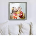 thumbnail image 3 of 26x26 Frame Silver Real Wood Picture Frame Width 1 inches | Interior Frame Depth 0.25 inches |, 3 of 8