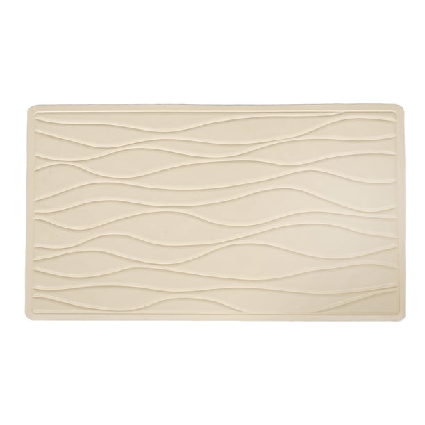 GOOHOCHY Alfombrilla de baño de goma antideslizante con ventosas, alfombrilla antideslizante para ducha, alfombrilla para bañera y baño.