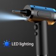 thumbnail image 2 of Maytalsory ABS Electronic Clean Portable Wireless Dust Blower With LED Lighting Effectively Clean Various VC016black+50000RPM, 2 of 6