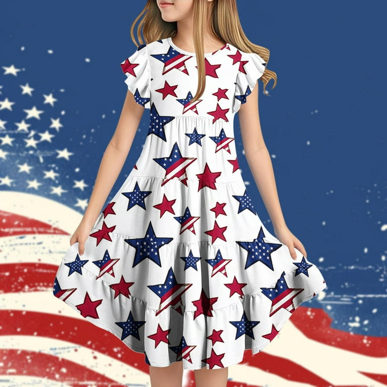 Xdegoge Girl Dresses Size 14/16 Big Girl Clearance Clothes Girls