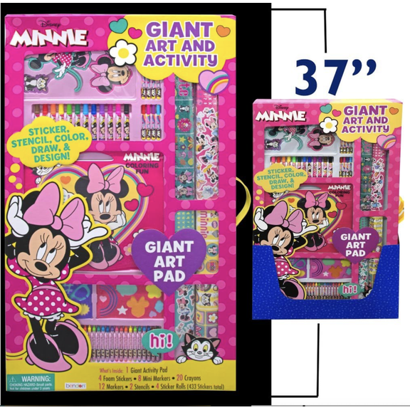 Minnie Giant Art & Activity Set