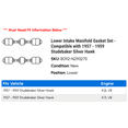 thumbnail image 2 of Lower Intake Manifold Gasket Set - Compatible with 1957 - 1959 Studebaker Silver Hawk 1958, 2 of 2
