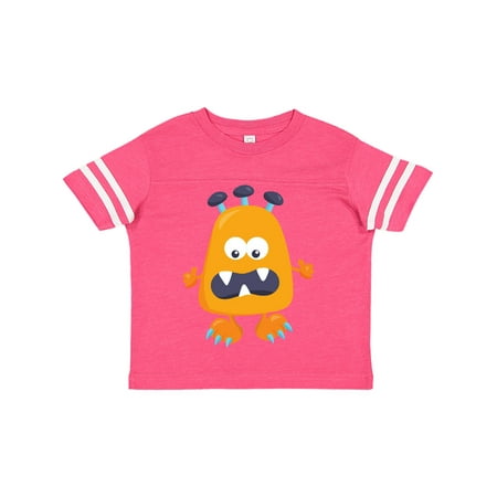 

Inktastic Cute Monster Little Monster Orange Monster Gift Toddler Boy or Toddler Girl T-Shirt