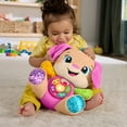 thumbnail image 3 of Fisher-Price Laugh & Learn Smart Stages Sis Pink Plush Baby Musical Learning Toy, Multilanguage Version, 3 of 7