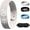 White, variant on Alarm Clock Watch - Wake Up Alarm, 2025 Silent Vibration Wake Up Wristband, Vibrating Alarm Reminder Watch, Snooze Free Smart Watch for Men and Women (Black)