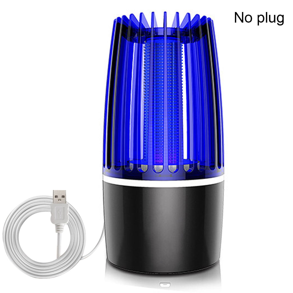 4x Indoor LED Electric Mosquito Fly Bug Insect Trap Zapper Killer Night Lamp Hot 
