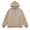 A-Beige350, variant on XIAONU Unisex Solid Oversized Hoodie Raglan Sleeve Kangaroo Pocket Pullover Cozy Everyday Casual Hoodies S