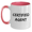 White/Pink, variant on Funny Agent Gifts from Friends and Family - Graduation Unique Agent Mugs, Two Tone Coffee Mugs with Inspirational Quote