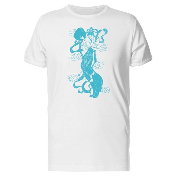 Blue Chinese Godess Tee Men's -Image by Shutterstock