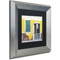 thumbnail image 2 of Trademark Fine Art 'Yellow Chip' Canvas Art by Michael Blanchette Photography, Black Matte, Silver Frame, 2 of 4