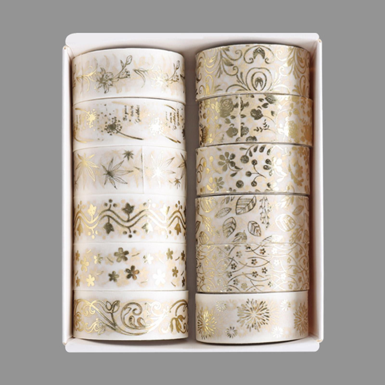 FVDPWYE Washi Tape Set Masking Sticker DIY Planners Scrapbooking Gift Wrapping
