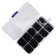 thumbnail image 5 of Kit surtido de 270 tornillos, tuercas y arandelas de nailon M2/M2.5/M3/M4/M5, color negro, 5 of 14