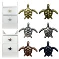 thumbnail image 2 of Poignées de Meubles en Alliage de Zinc en Forme de Tortue pour Chambre d'Enfants Bronze Rouge, 2 of 6