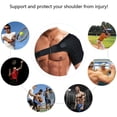 thumbnail image 4 of Shoulder Brace - Rotator Cuff Compression Support - Men, Women, Left, Right Arm Injury Prevention Stabilizer Sleeve Wrap, 4 of 5