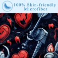thumbnail image 3 of Love Soft and Warm Microfiber Custom Throw Blanket: Printed Lightweight Throw Blankets for Sofa, Bed, Couch, Office, and Camping, 3 of 6