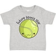 thumbnail image 3 of Inktastic Future Tennis Star Cute Tennis Ball Boys or Girls Toddler T-Shirt, 3 of 5