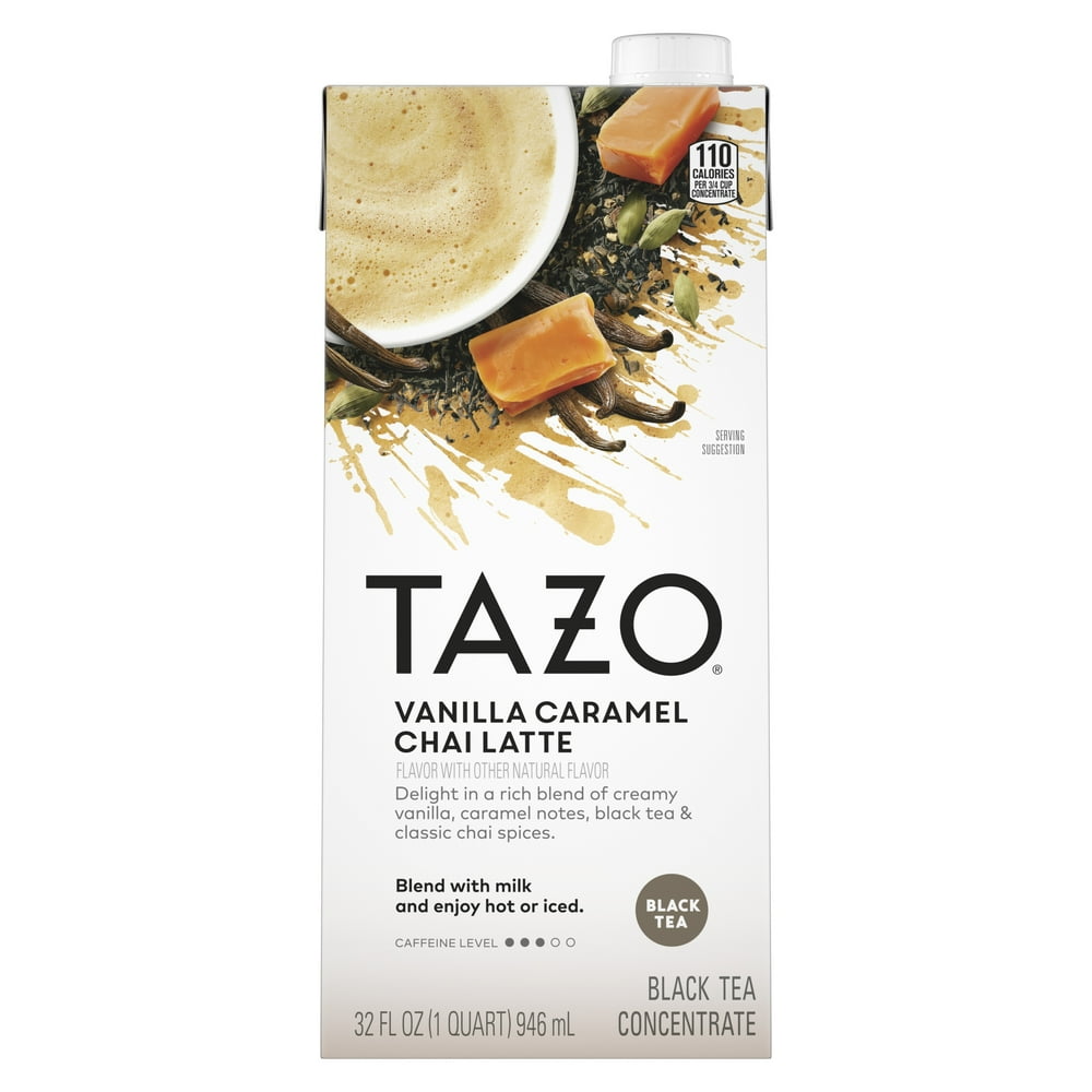 TAZO Vanilla Caramel Chai Black Tea Tea Concentrate 32 oz