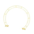 thumbnail image 4 of GUOOL DIY Double Circle Balloon Arch Frame 240x200cm for Graduation Season Parties Golden, 4 of 9