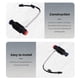 thumbnail image 3 of For Hotend Kit V6 Radiator Brass Nozzle Ceramic Heating Core Thermistor for 3D Printer Parts, 3 of 5