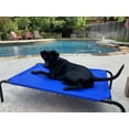 thumbnail image 7 of PHYEX Raised Dog Bed for Large Dogs, Breathable Dog Cot Bed for Summer, 50.5" L x 30.5" W x 7.8" H, Blue, 7 of 7