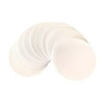 thumbnail image 3 of 100 piezas de insignias de botón en tarjetas de papel blanco en blanco, accesorios fáciles de usar para manualidades 75 mm, 3 of 9