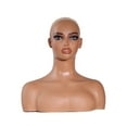 thumbnail image 2 of DOLITY Female Mannequin Head Multifunctional Wig Head for Earrings Wig Necklace Hat, 2 of 8