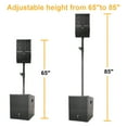 thumbnail image 7 of 4000W P.M.P.O PRORECK CLUB 3000 12-inch  2.2 Channel DJ Powered Line Array Speaker with Wireless for Large Parties, 7 of 7
