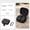 Black, variant on Action Camera Case Protective Storage Carrying Case for DJI Osmo Nano Case, Camera Organizer with Carabiner and Lens Slot, Portable Travel Bag for DJI Osmo Nano Gimbal Camera Accessories​​