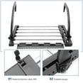 Axio Clothes Drying Rack Balcony Railings Folding Towel Rack