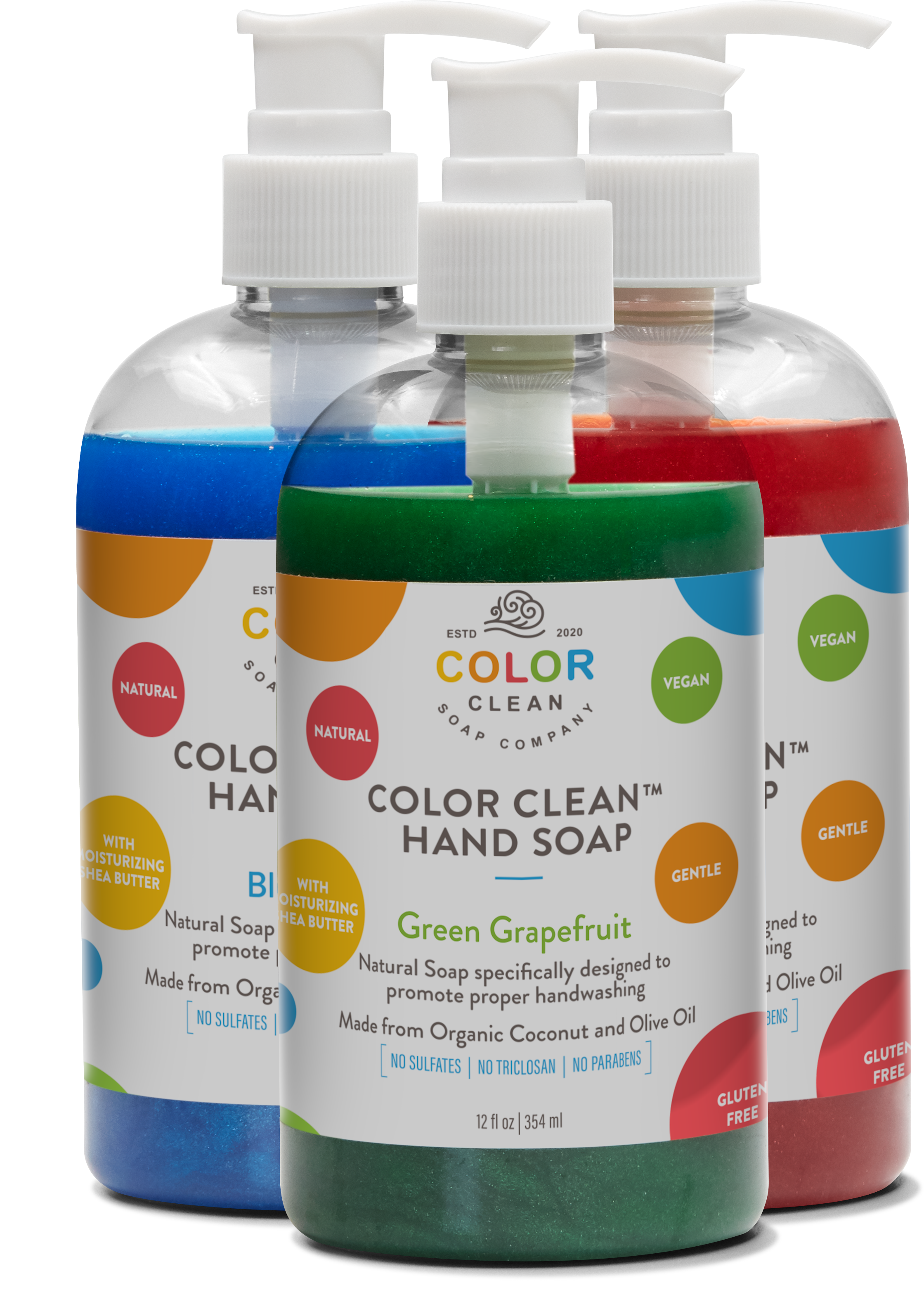 3Pack Color Feedback™ Hand Soap The Soap You Can See! Make hand
